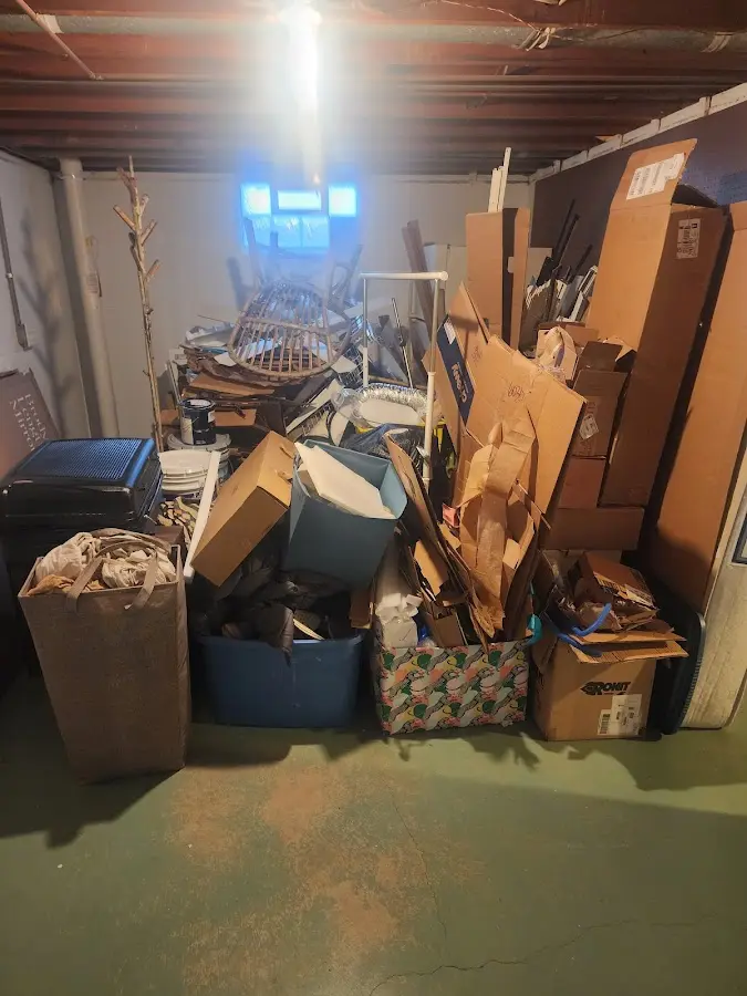 Roll-off dumpster container at job site for Construction Dumpster Rental in Robertsdale